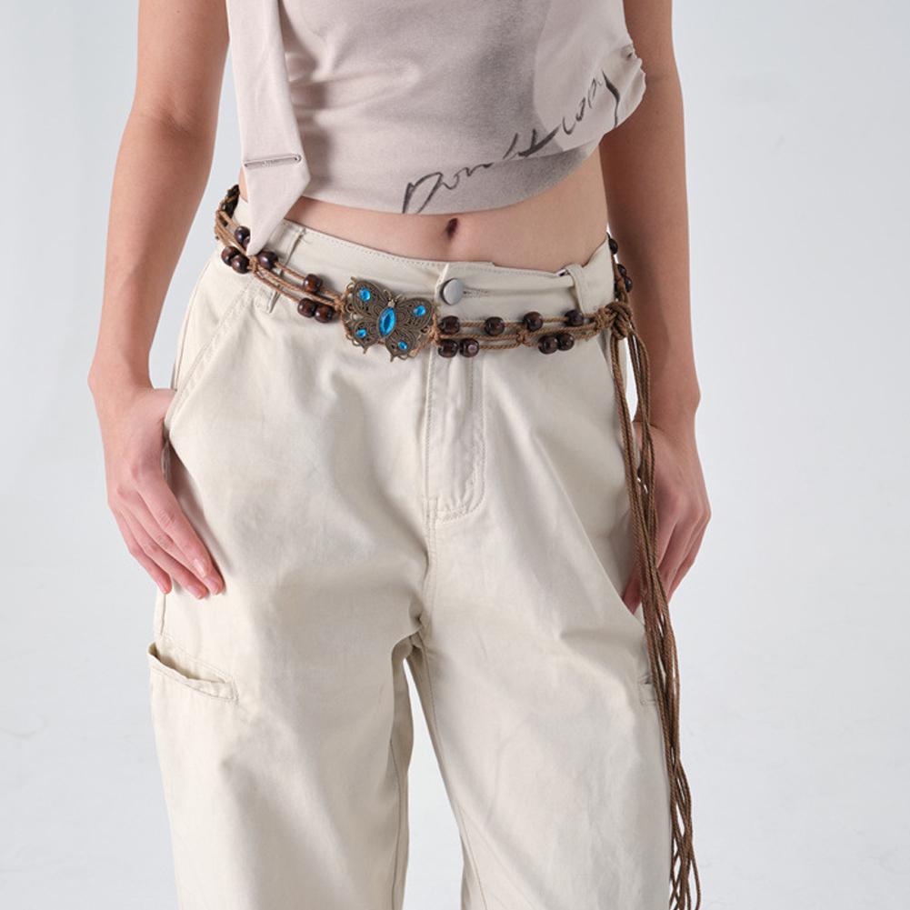 Ethnic Fashion Show - 2025 NEW Bohemian Woven Waist Rope