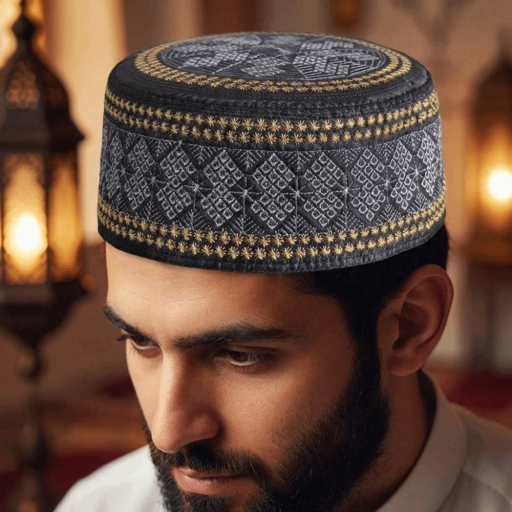 Ethnic Fashion For Men - Fashion Ethnic Style Islam Flat Cap