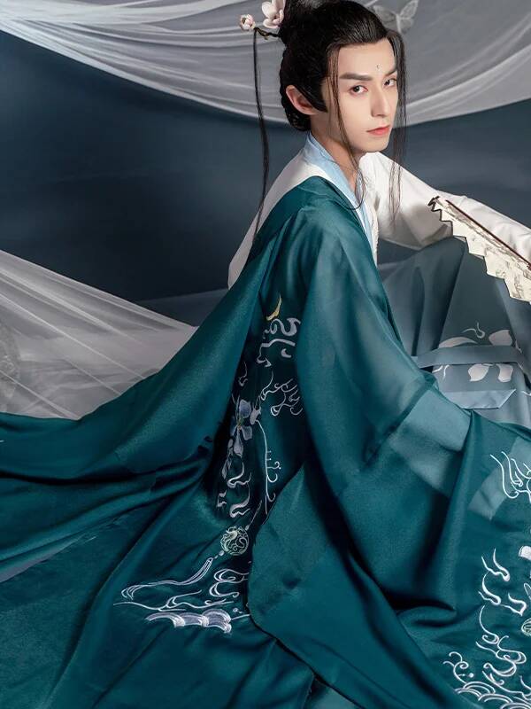 Hanbok Modern Set - Chinese New Modern Hanfu Man Traditional
