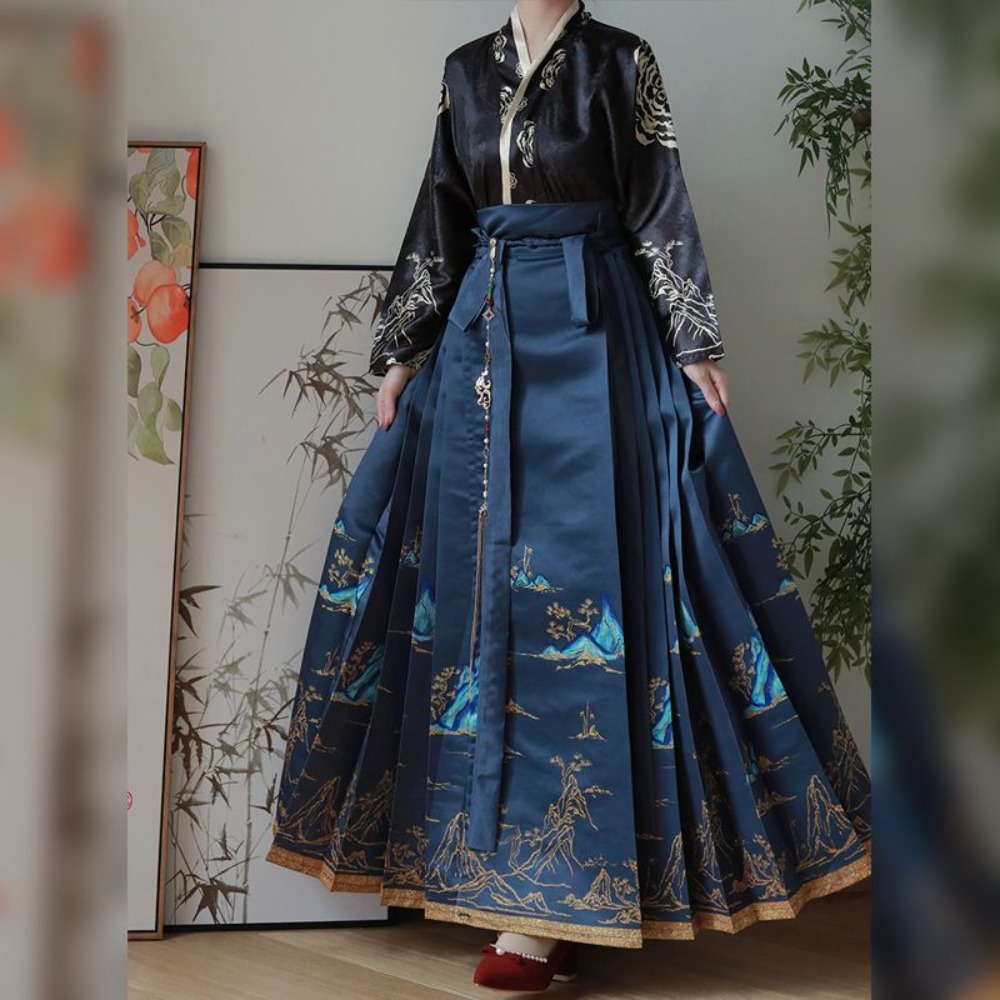 Hanbok Modern Set - Original Ming Dynasty Hanfu Set -