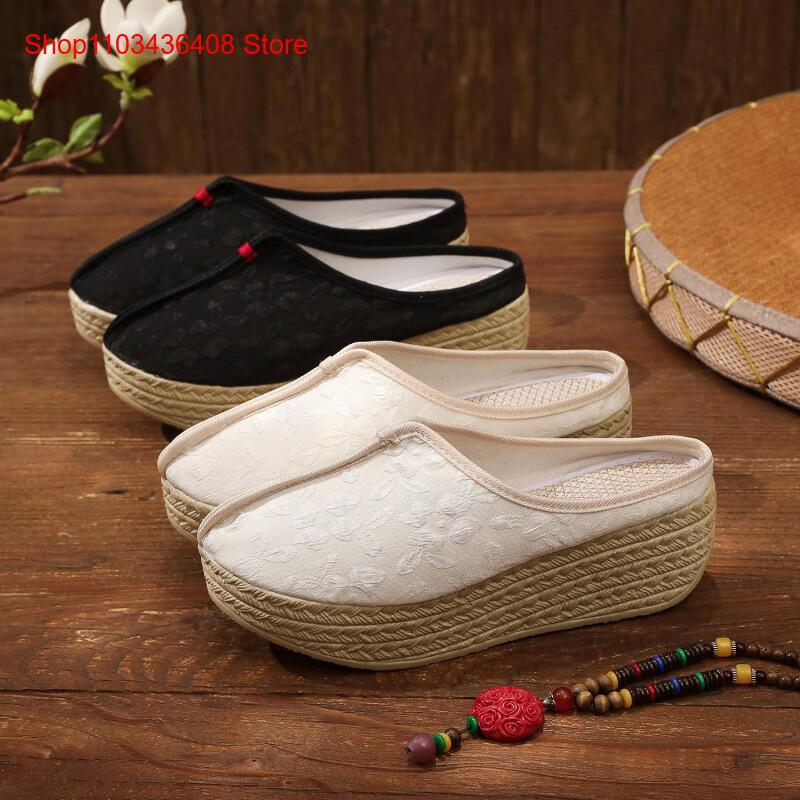 The Ethnic Fashion - New Style Slippers, Lightweight Thick-Soled Ethnic
