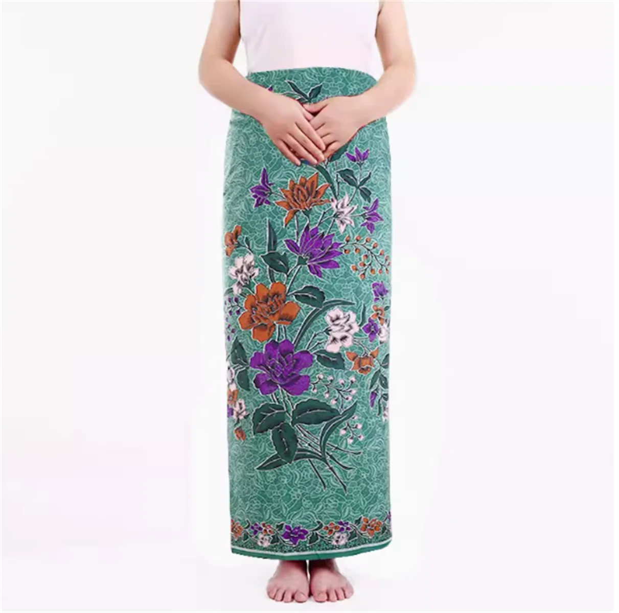 Batik Sarong Wrap - Malaysia Thailand unisex tube skirt