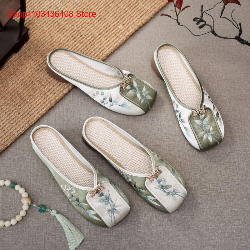 New Embroidered Slippers for H - The Ethnic Fashion review and price
