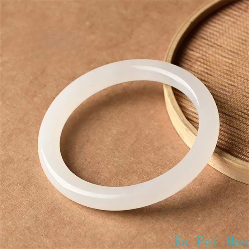 Natural Hetian Jasper White Ja - Ethnic Fashion Design review and price