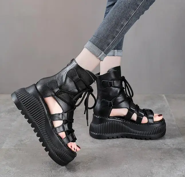 8CM Ethnic Cow Genuine Leather - The Ethnic Fashion review and price