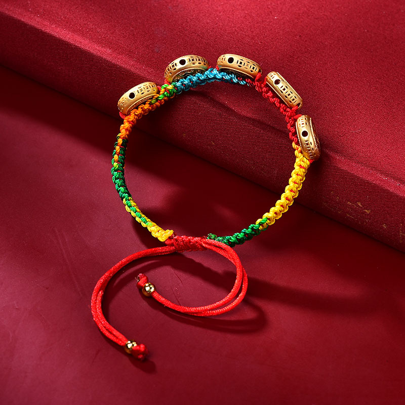 Tibetan Bracelet Hand Woven Ro - Ethnic Fashion Way review and price