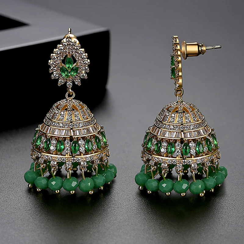 India Pakistan Earrings Copper - Ethnic Fashion Pakistan review and price