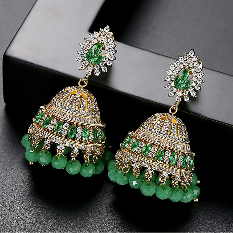 India Pakistan Earrings Copper - Ethnic Fashion Pakistan review and price