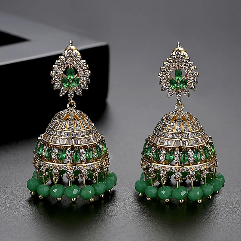 India Pakistan Earrings Copper - Ethnic Fashion Pakistan review and price