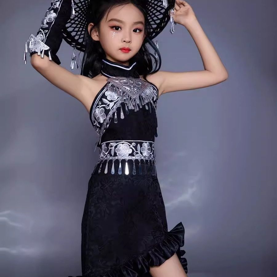 Children's Suit Trailing Skirt - Ethnic Fashion Runway review and price