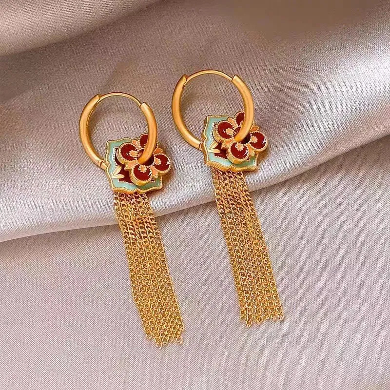 New Chinese Fashion Flower Sha - Ethnic Fashion Way review and price