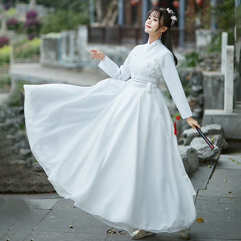 Modern Hanfu Woman Chinese Tra - Hanbok Modern Set review and price