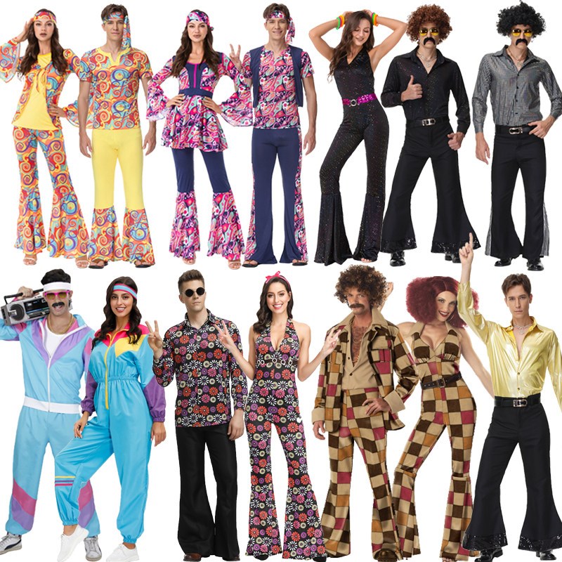 Disco Costume Halloween 70s Re - Fashion Show Ethnic Wear review and price