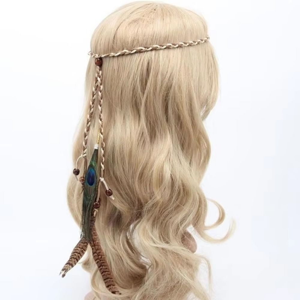 Fashion Feather Feather Headba - Fashion Show Ethnic Wear review and price