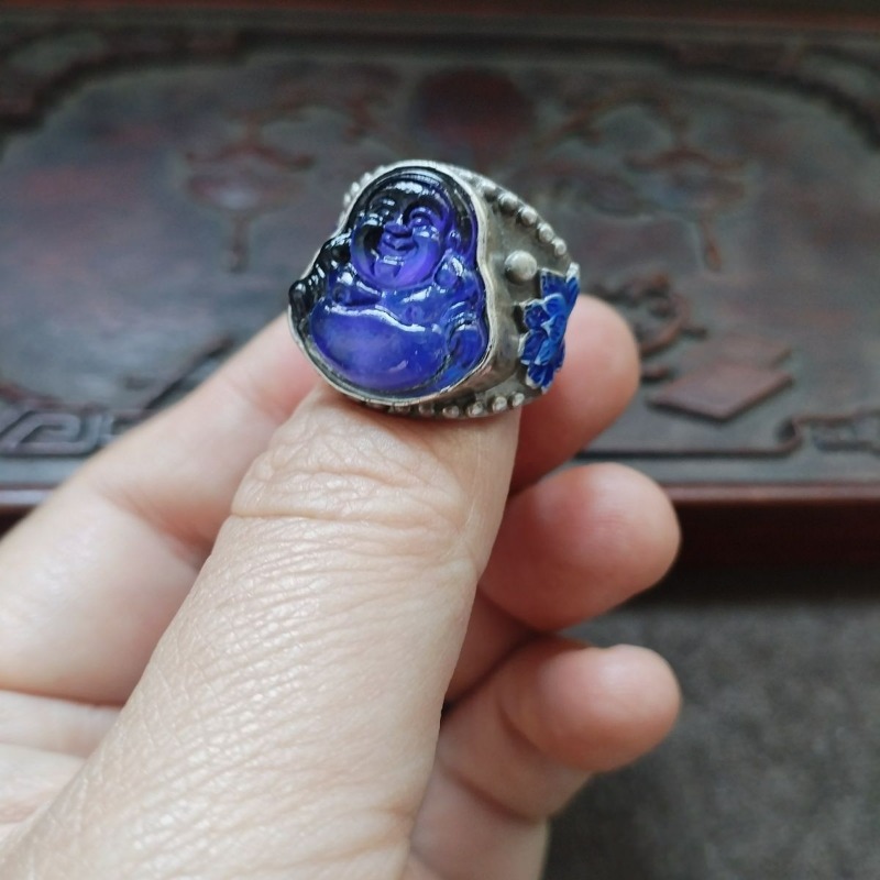 Vintage Import Buddha Ring Wit - Ethnic Fashion Imports review and price