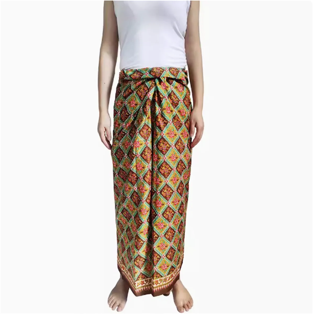 Malaysia Thailand unisex tube  - Batik Sarong Wrap review and price