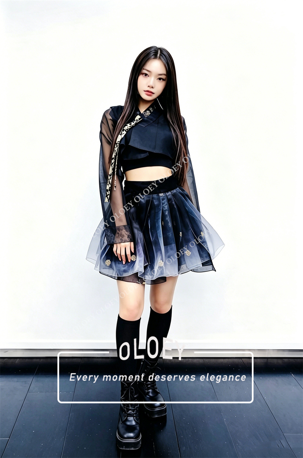 OLOEY Vintage Contrast Color S - Hanbok Modern Set review and price