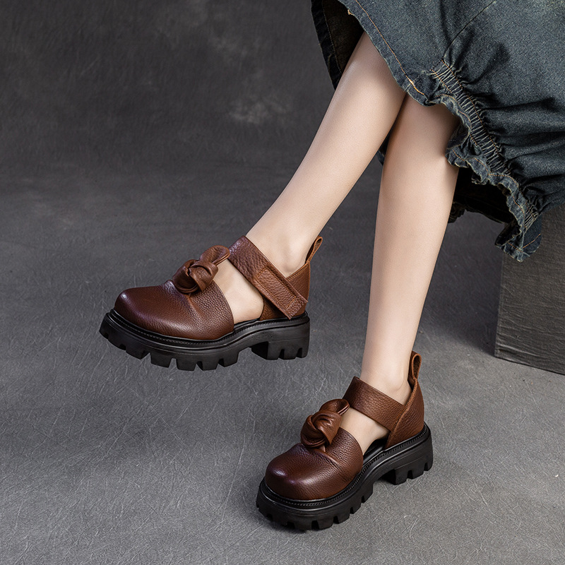 5cm Ethnic Knot Platform Wedge - The Ethnic Fashion review and price