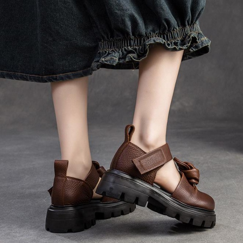 5cm Ethnic Knot Platform Wedge - The Ethnic Fashion review and price