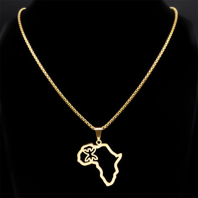 Africa Map Berber Amazigh Neck - Ethnic Fashion Show review and price