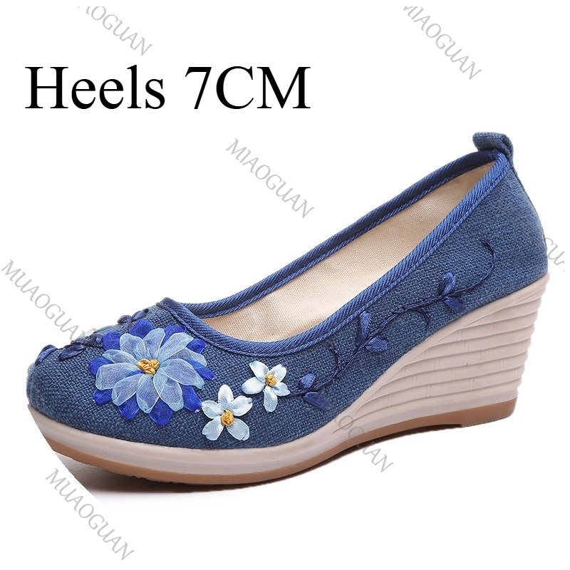 Embroidered Women Comfort Wedg - The Ethnic Fashion review and price