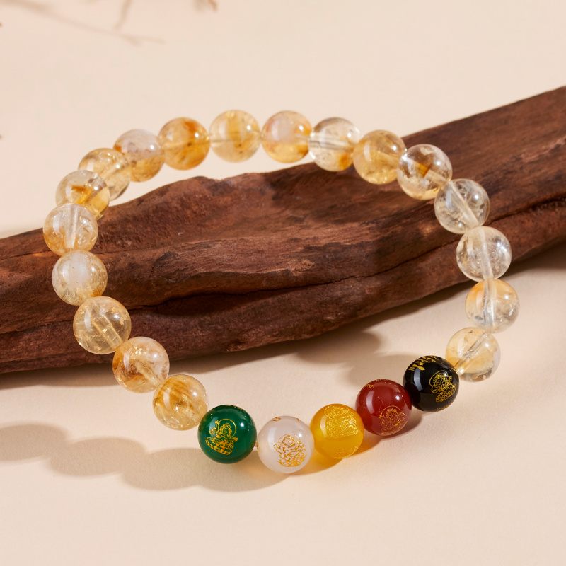 Natural Yellow Pagoda Agate Fi - Ethnic Fashion Way review and price