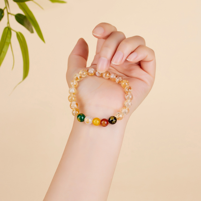 Natural Yellow Pagoda Agate Fi - Ethnic Fashion Way review and price