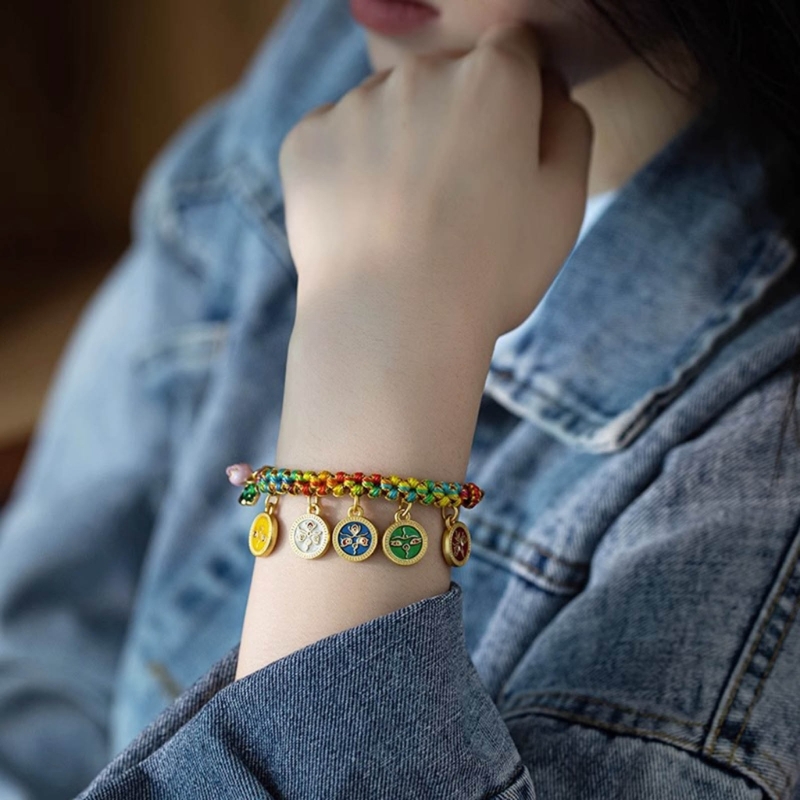Handmade Tibetan Bracelet Colo - Ethnic Fashion Way review and price