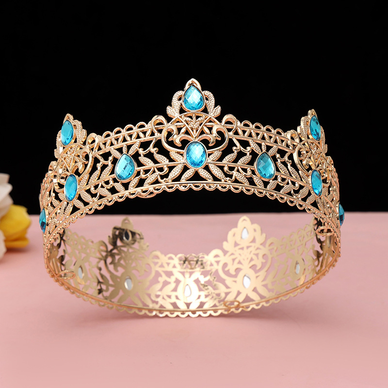 Round Wedding King Tiara Headp - Ethnic Fashion Imports review and price