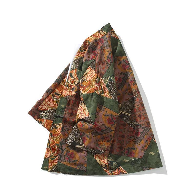 Ethnic Style Print Yukata Men  - Ethnic Fashion For Men review and price