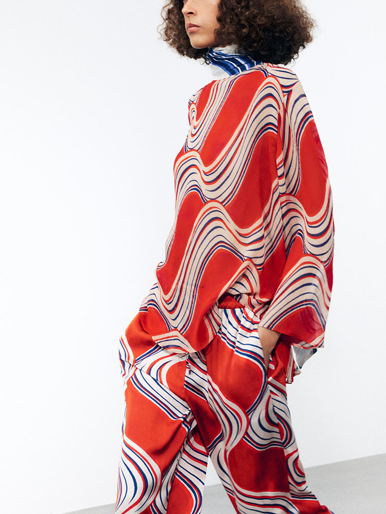 New Autumn Print Shirt Women's - Ethnic Fusion Fashion review and price